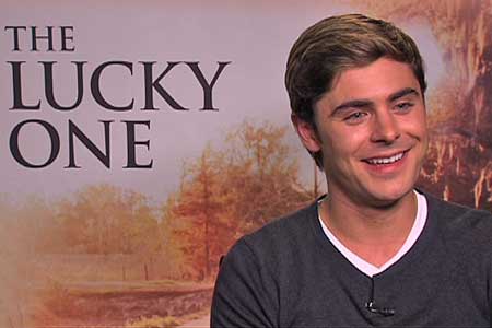 Zac Efron THE LUCKY ONE Interview
